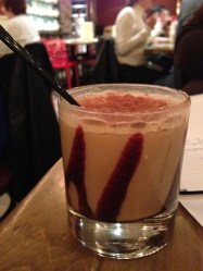 Espresso martini a bit under dressed. 