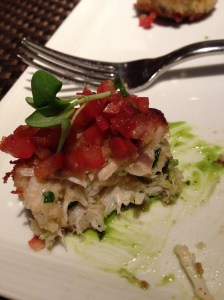 After . . . the first taste.  Layers of perfection. 