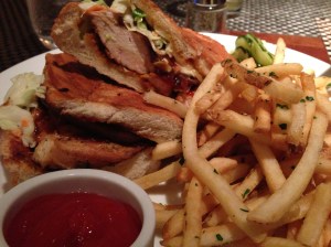 Barbecue Chicken Panini. 