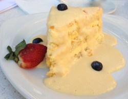 Divine dessert - just sweet enough. 